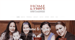 Desktop Screenshot of homeandhope.net
